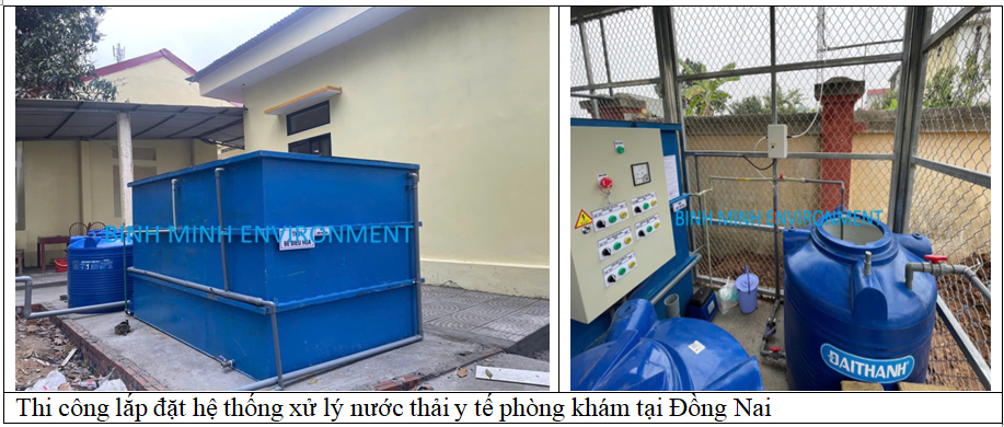 Công ty thi công lắp đặt hệ thống xử lý nước thải y tế phòng khám vừa và nhỏ