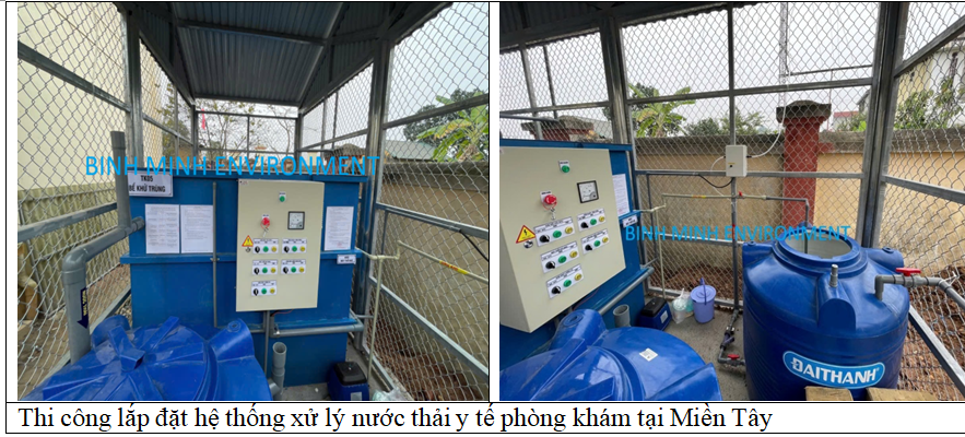 Công ty thi công lắp đặt hệ thống xử lý nước thải y tế phòng khám vừa và nhỏ Công ty thi công lắp đặt hệ thống xử lý nước thải y tế phòng khám vừa và nhỏ