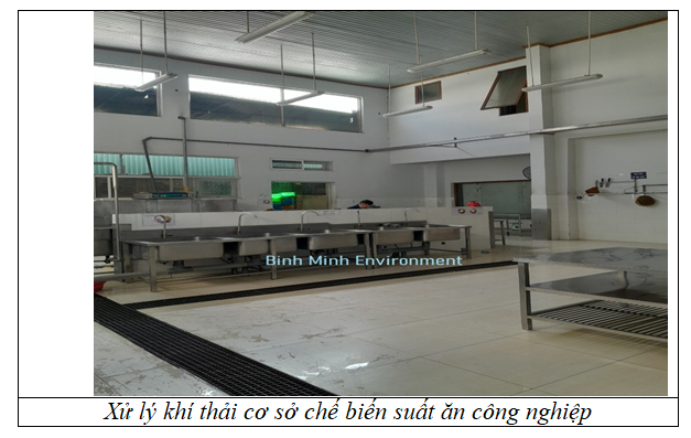 Thiết kế, thi công hệ thống xử lý khí thải cho cơ sở chế biến thực phẩm