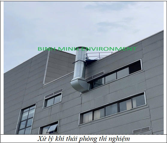 Thiết kế, thi công hệ thống xử lý khí thải phòng thí nghiệm
