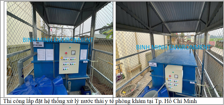 Công ty thi công lắp đặt hệ thống xử lý nước thải y tế phòng khám vừa và nhỏ