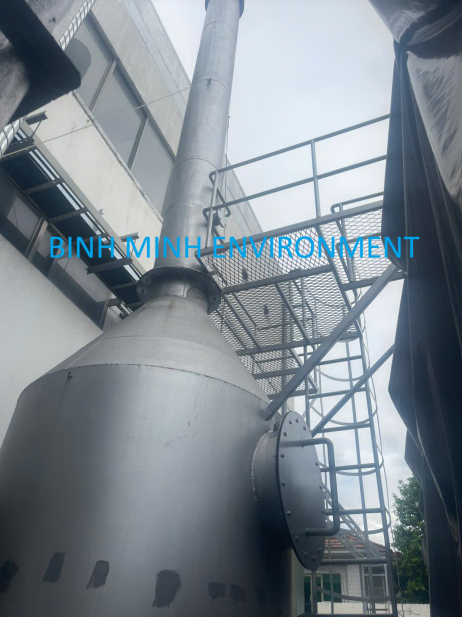 Thiết kế, thi công lắp đặt hệ thống xử lý khí thải lò hơi