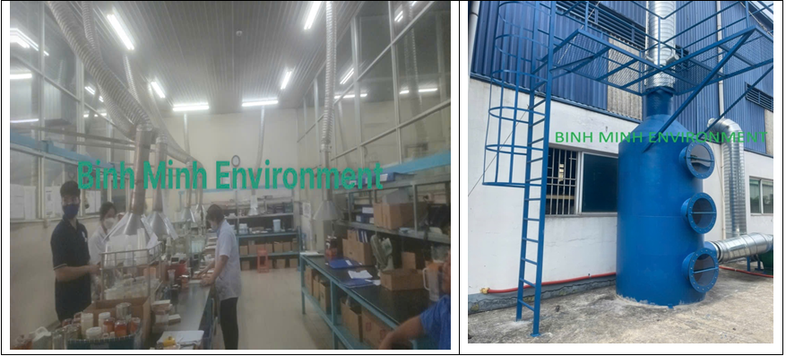 Công ty thiết kế thi công hệ thống xử lý khí thải mực in ở Thành phố Hồ Chí Minh
